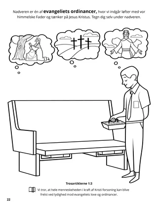 Third Article of Faith coloring page