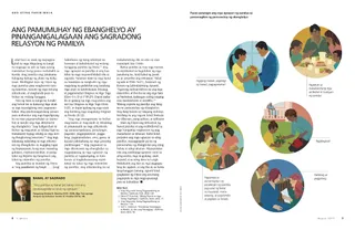 living the gospel nourishes sacred family relations