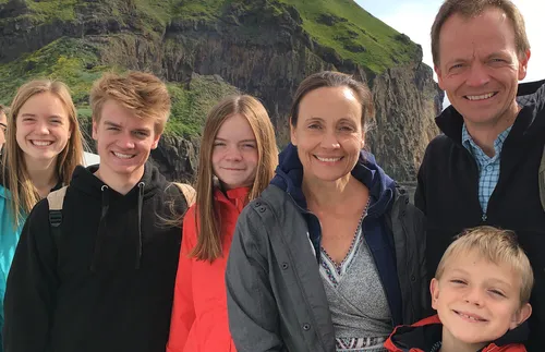 Ethan and his family