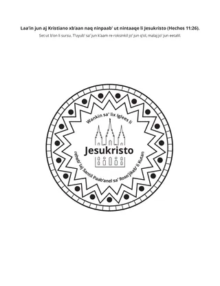 perel re kok’ k’anjel: laa’in jun aj Kristiano xb’aan naq ninpaab’ ut nintaaqe li Jesukristo