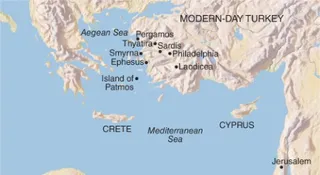 mapa, silangang Mediteraneo