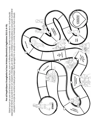 Pagină cu activități pentru copii.