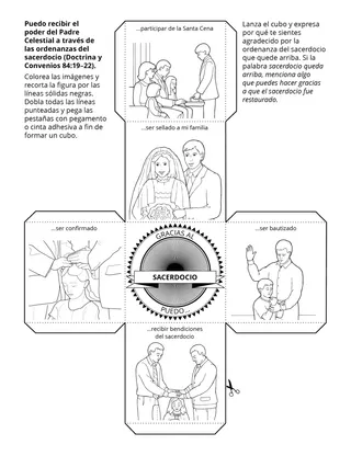 hoja de actividades para niños