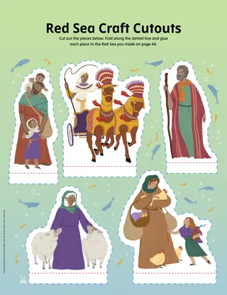 Activity PDF with cut-out figures