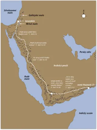 mapa Blízkého východu