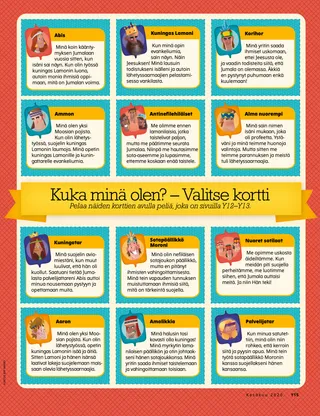 Who Am I—Pick a Card