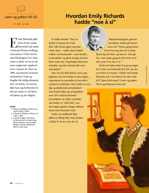 article on Emily Richards