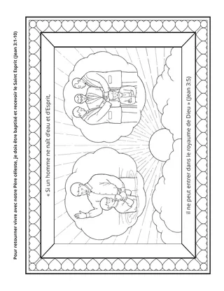 page d’activité : je dois me faire baptiser et confirmer