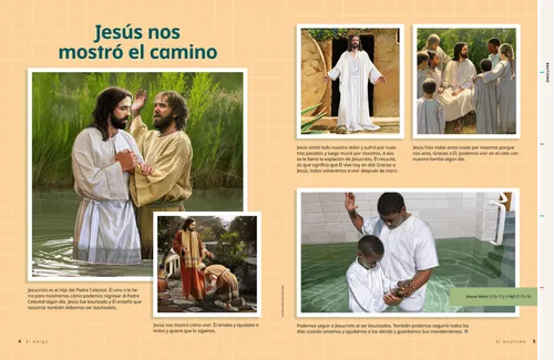 Página en PDF de escenas de la vida de Jesucristo