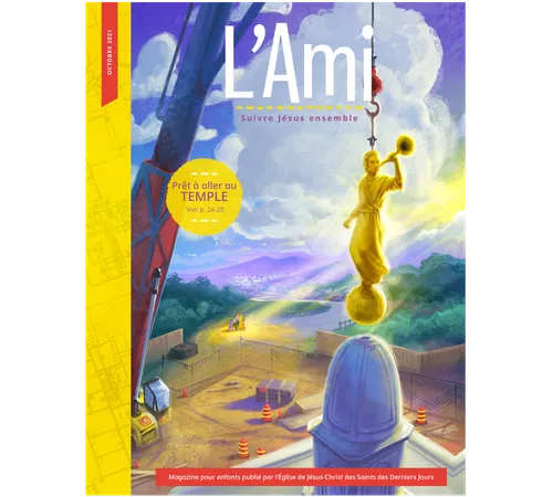 cover of Friend magazine in French