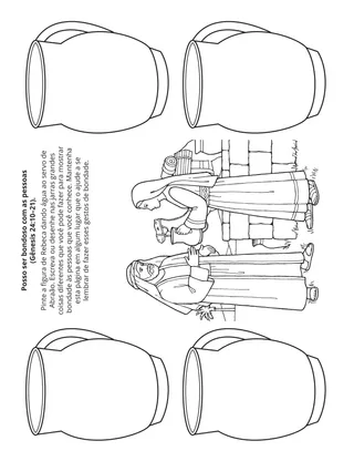 Página de atividades da Primária: Posso ser bondoso com as pessoas