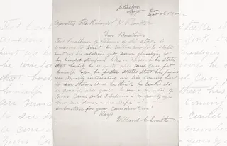 letter from Willard G. Smith responding to mission call