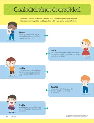 Family History in Five Senses