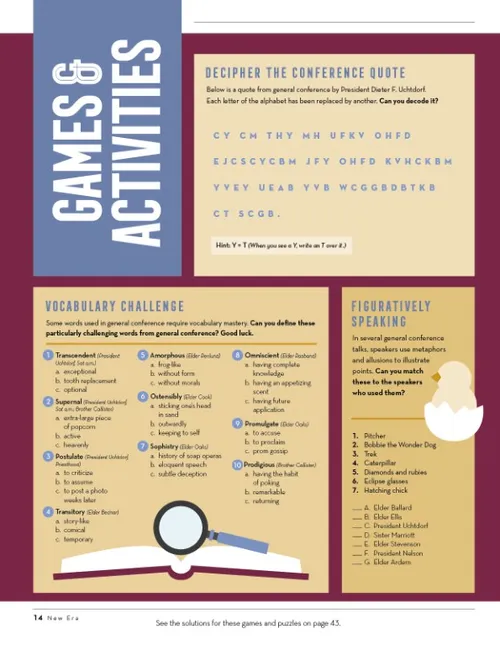 Games and Activities