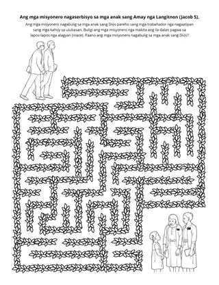 pahina para sa kahiwatan: ang mga misyonero nagaserbisyo sa mga anak sang Amay nga Langitnon