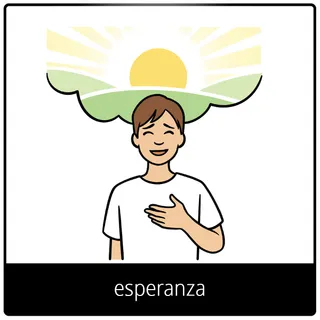 Símbolo del Evangelio: esperanza