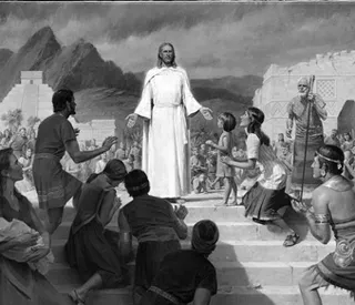 Jesus Kristus besøger oldtidens Amerika