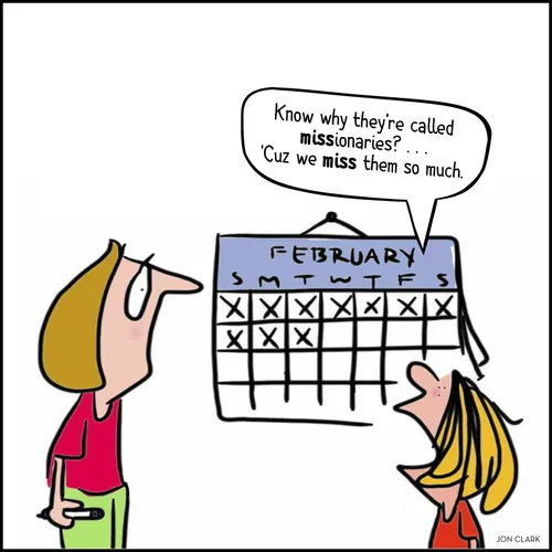 mother and daughter by calendar