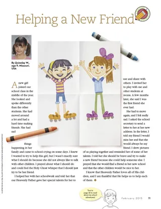 Helping a New Friend