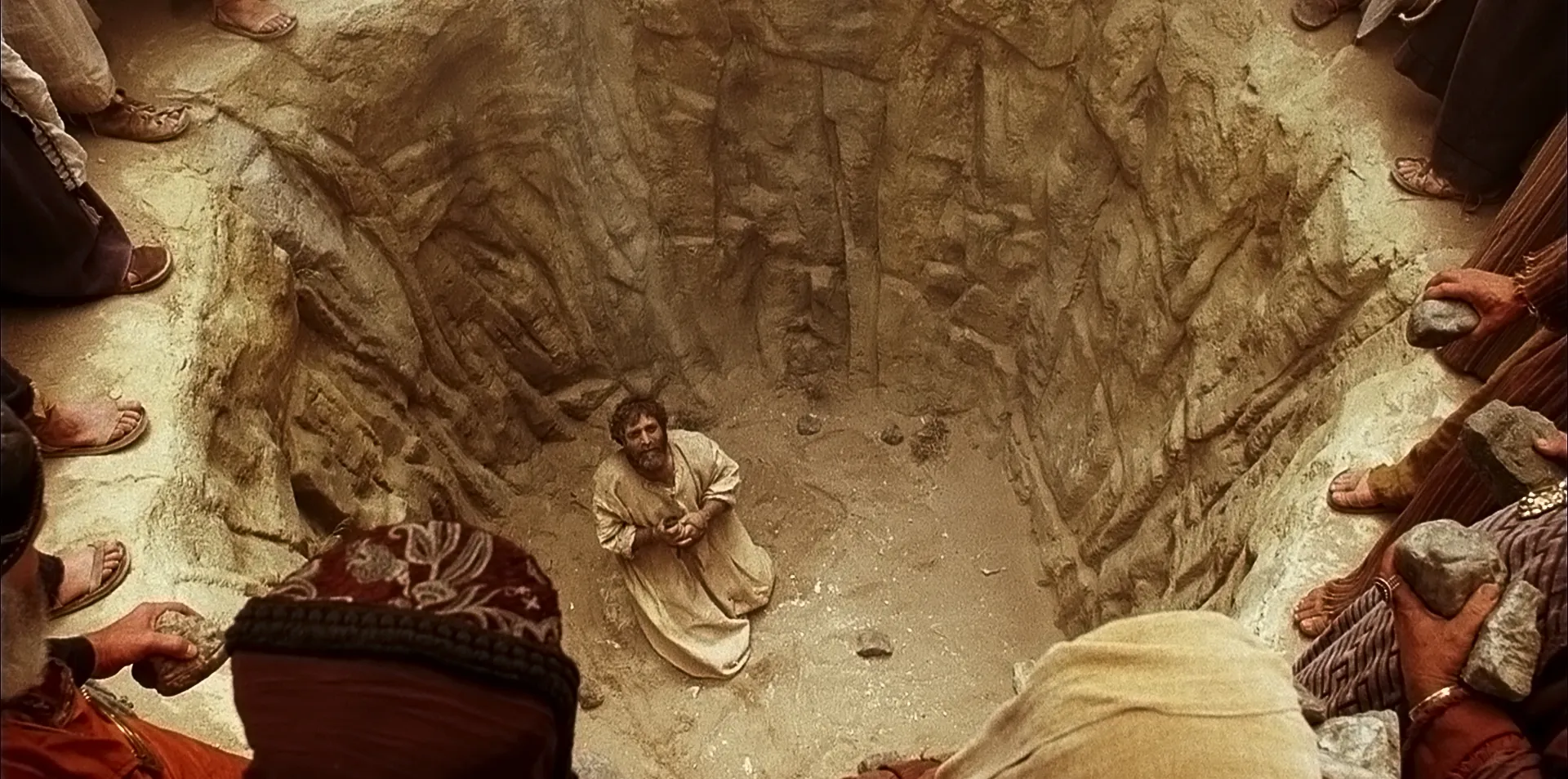 Stephen prays for forgiveness for the people who stoned him.