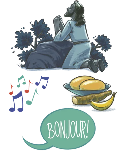 picture of Jesus in Gethsemane