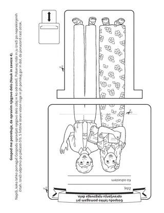 Stran z dejavnostjo: Lahko pomagam opraviti Gospodovo delo