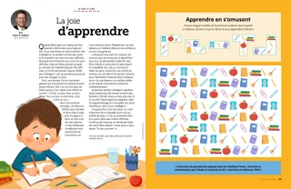 Activité au format PDF : grille de fournitures scolaires