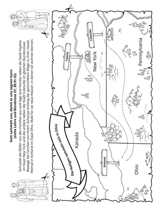 Seite mit der Aktivität für Kinder