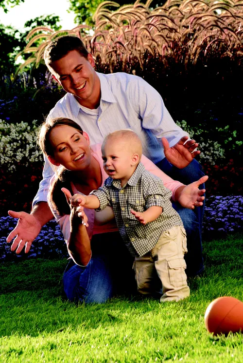 parents with toddler