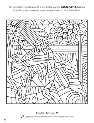 The Sacrament coloring page