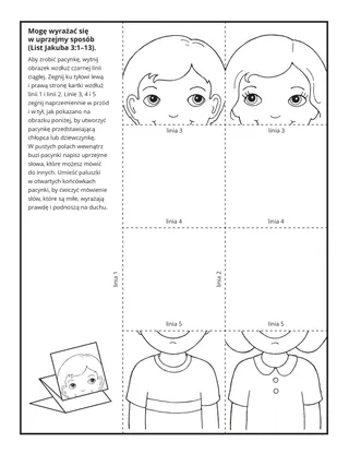 Strona z zadaniem: Mogę być uprzejmy dla innych