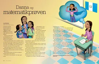 Danna and the math test