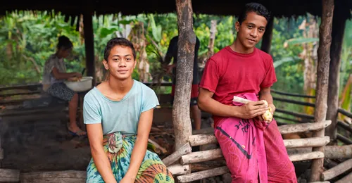 Photograph of Fofoa and Etuale