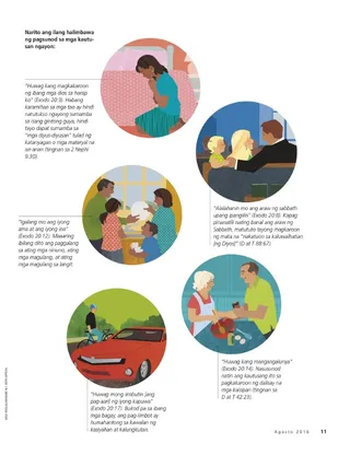 examples of living the commandments today