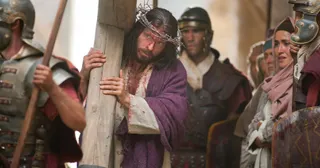 Jesus Christ carrying His cross to Calvary