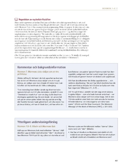 teacher manual example