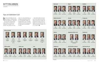 Area Presidency chart