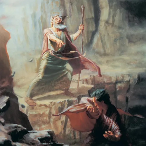 Ni Moises a mangparparmek ken ni Satanas