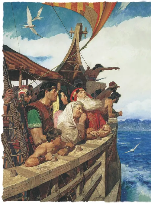 Lehi and His People Arrive in the Promised Land
