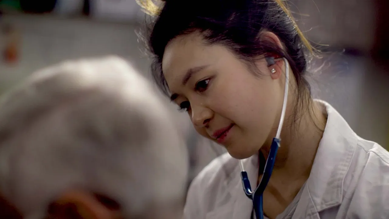 Amelia a nurse explains how during hard times she finds comfort in the Book of Mormon