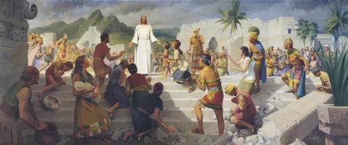 Jesus Teaching in the Western Hemisphere