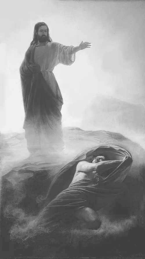 Christ overcoming temptation