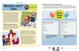 Page from the January/February 2022 Friend Magazine.