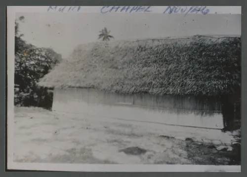 kikau thatched chapel