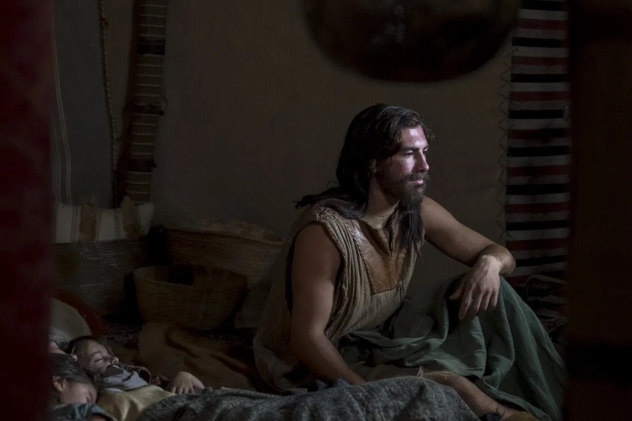 Nephi awakens to the voice of the Spirit.