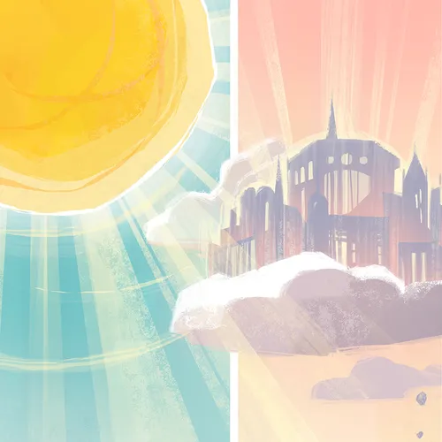 city taken up to heaven