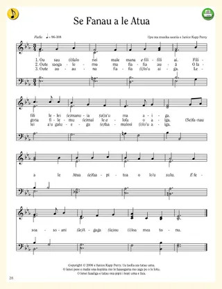 music, As a Child of God