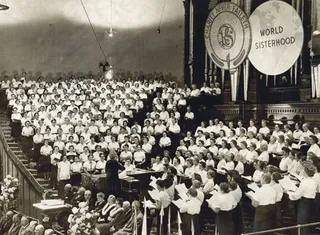 Relief Society choir