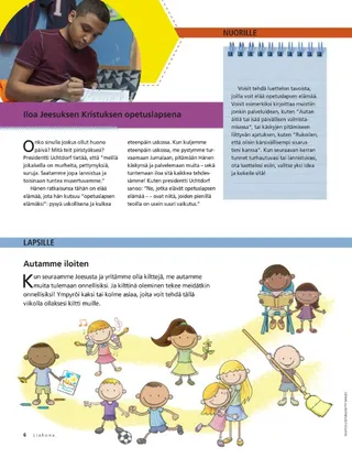 children happy helping