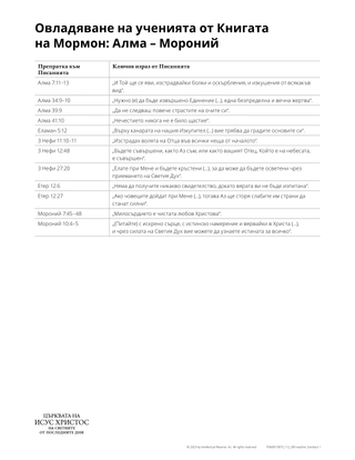 handout doctrinal mastery alma-moroni